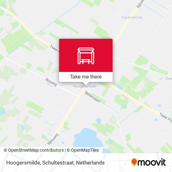Hoogersmilde, Schultestraat map