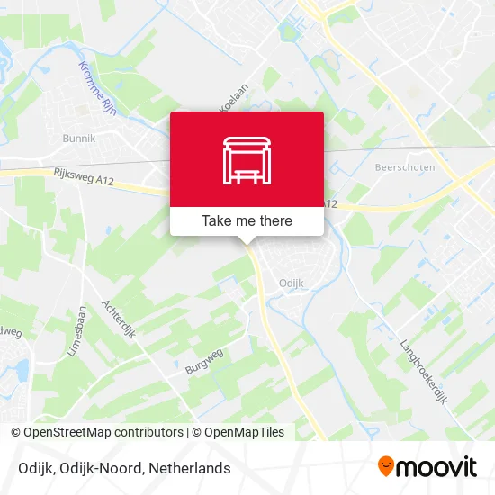 Odijk, Odijk-Noord map