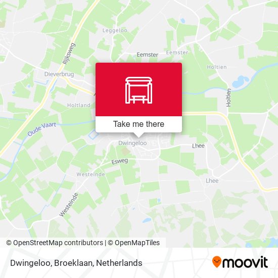 Dwingeloo, Broeklaan map