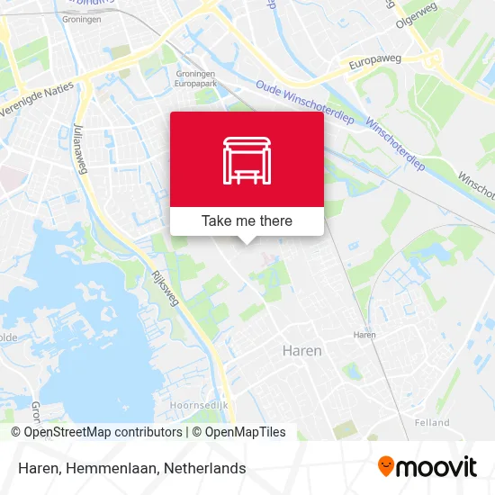 Haren, Hemmenlaan map