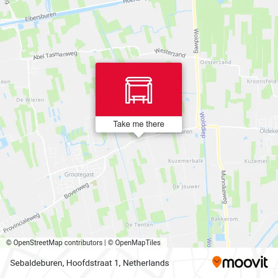 Sebaldeburen, Hoofdstraat 1 map