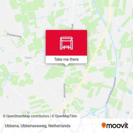 Ubbena, Ubbenaseweg map