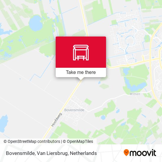 Bovensmilde, Van Liersbrug map