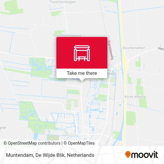 Muntendam, De Wijde Blik map