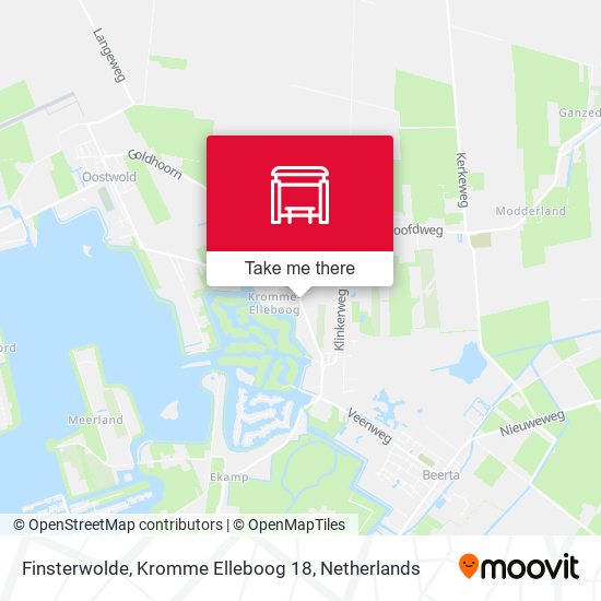 Finsterwolde, Kromme Elleboog 18 map