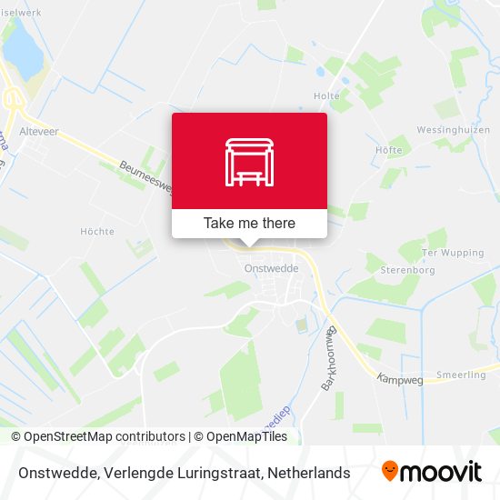 Onstwedde, Verlengde Luringstraat map