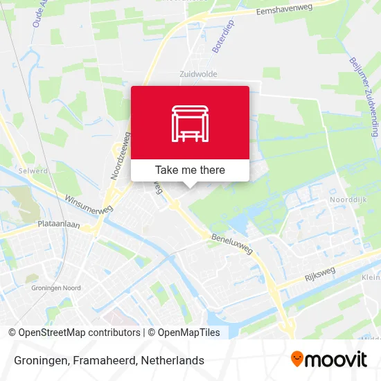 Groningen, Framaheerd map