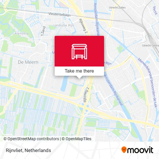 Rijnvliet map