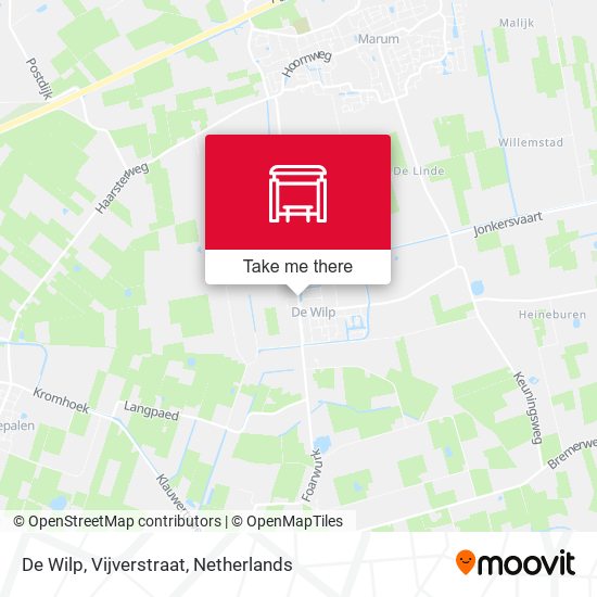 De Wilp, Vijverstraat map