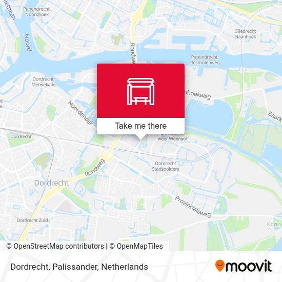 Dordrecht, Palissander map