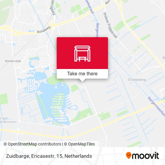 Zuidbarge, Ericasestr. 15 map