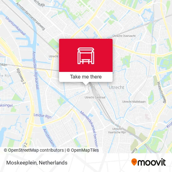 Moskeeplein map