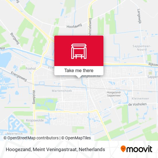 Hoogezand, Meint Veningastraat map