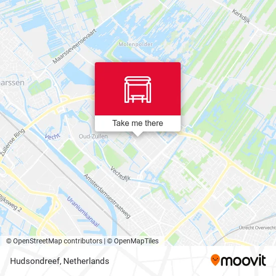 Hudsondreef map