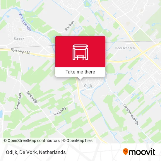 Odijk, De Vork map