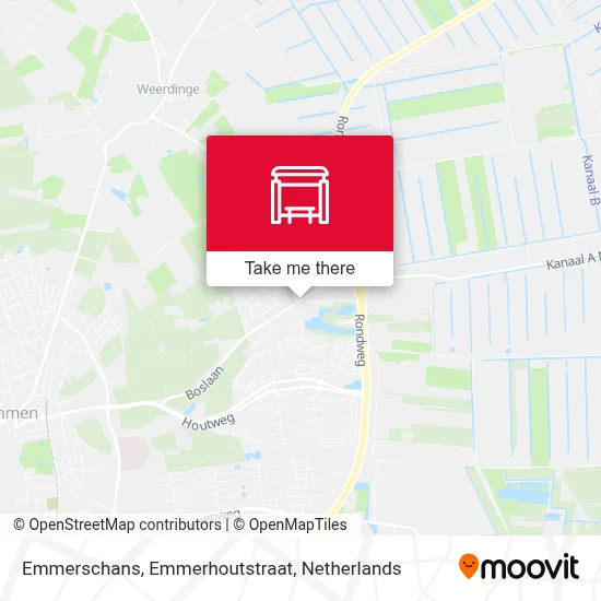 Emmerschans, Emmerhoutstraat map