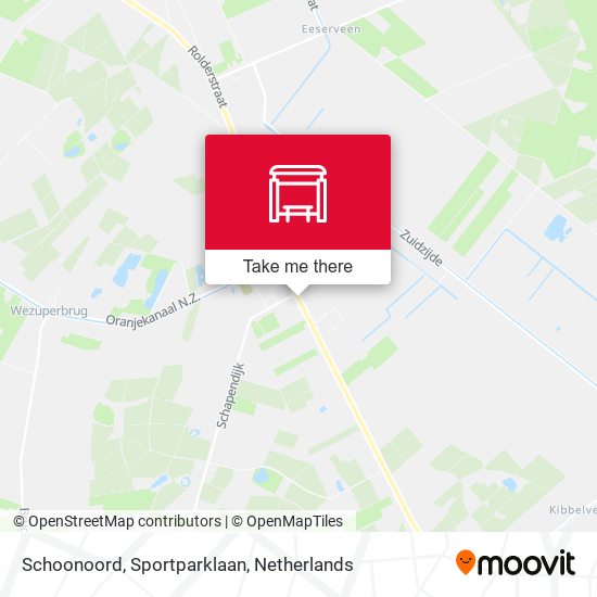 Schoonoord, Sportparklaan map