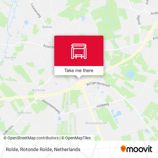 Rolde, Rotonde Rolde map