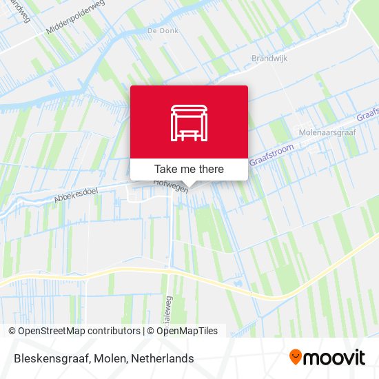 Bleskensgraaf, Molen map