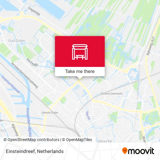 Einsteindreef map