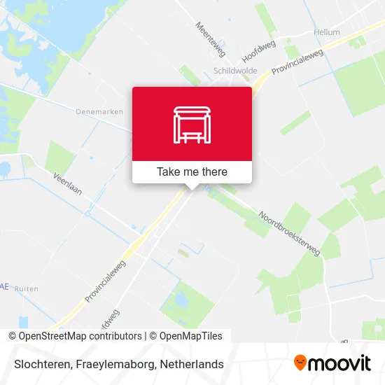 Slochteren, Fraeylemaborg map