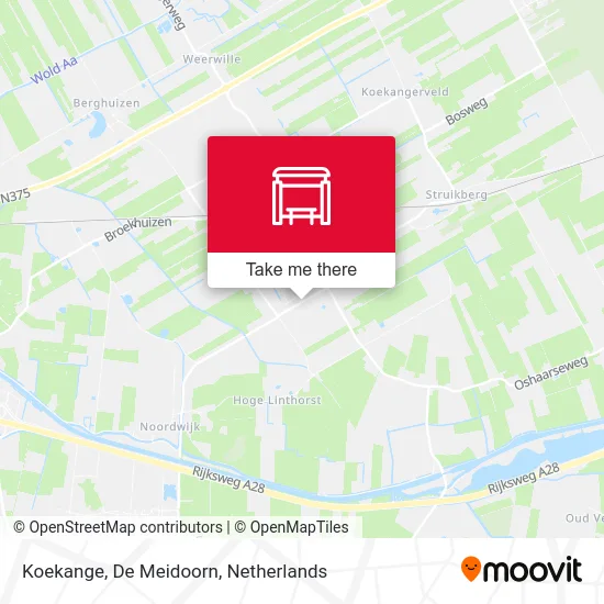 Koekange, De Meidoorn map