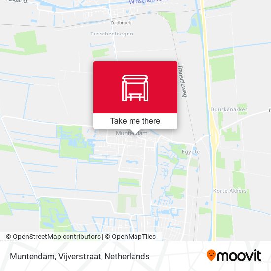 Muntendam, Vijverstraat map