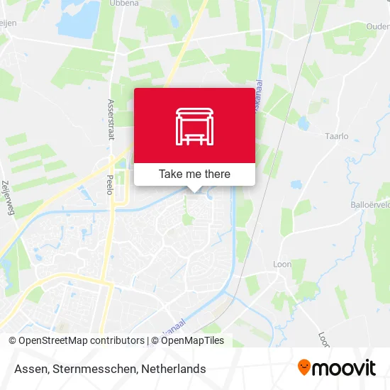 Assen, Sternmesschen map