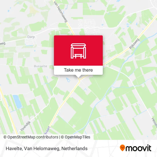 Havelte, Van Helomaweg map