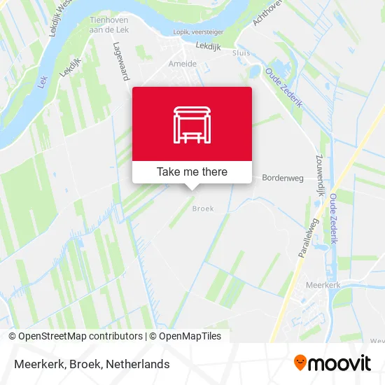 Meerkerk, Broek map