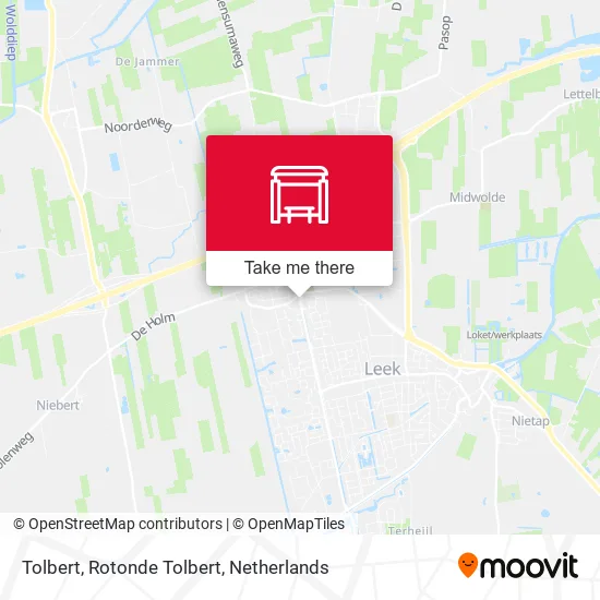 Tolbert, Rotonde Tolbert map