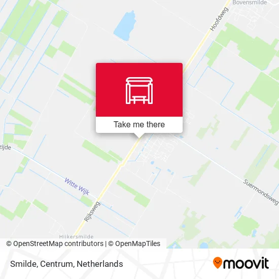 Smilde, Centrum map