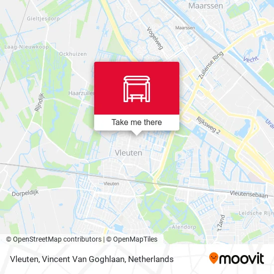 Vleuten, Vincent Van Goghlaan map