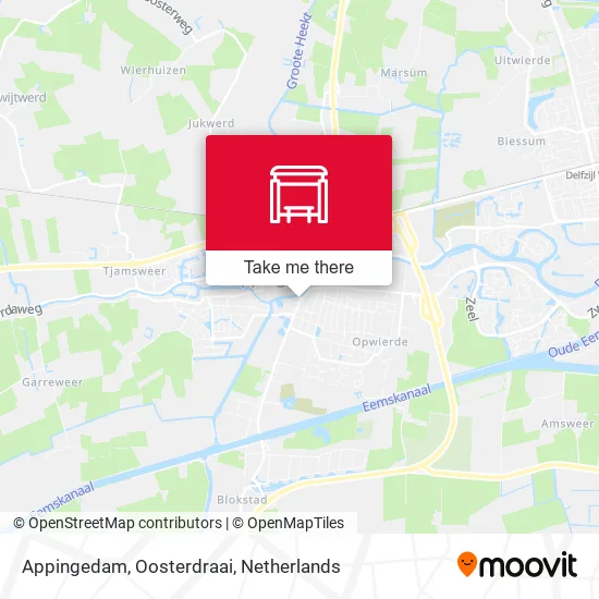 Appingedam, Oosterdraai map