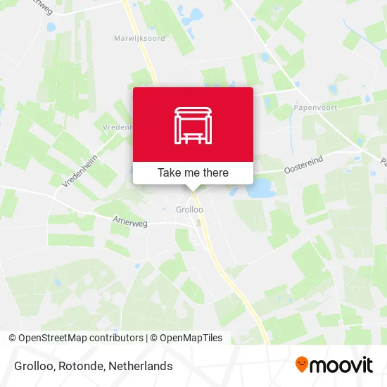 Grolloo, Rotonde map