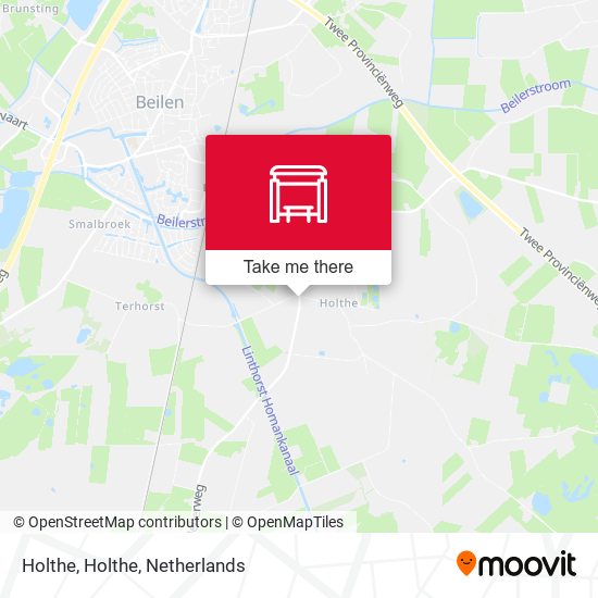 Holthe, Holthe map