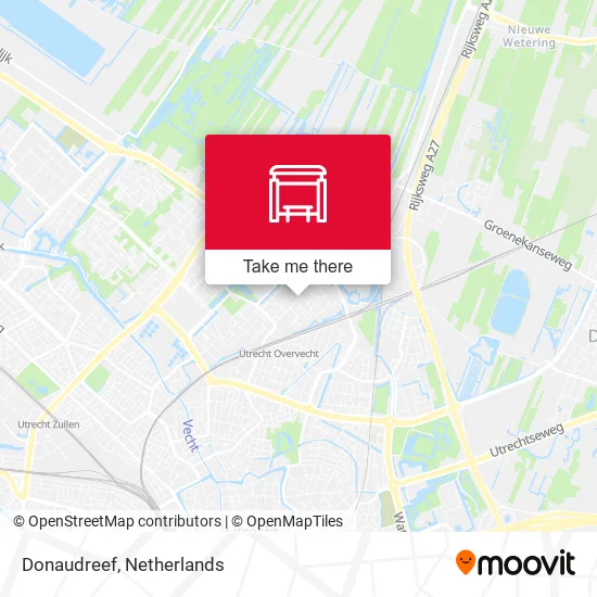 Donaudreef map
