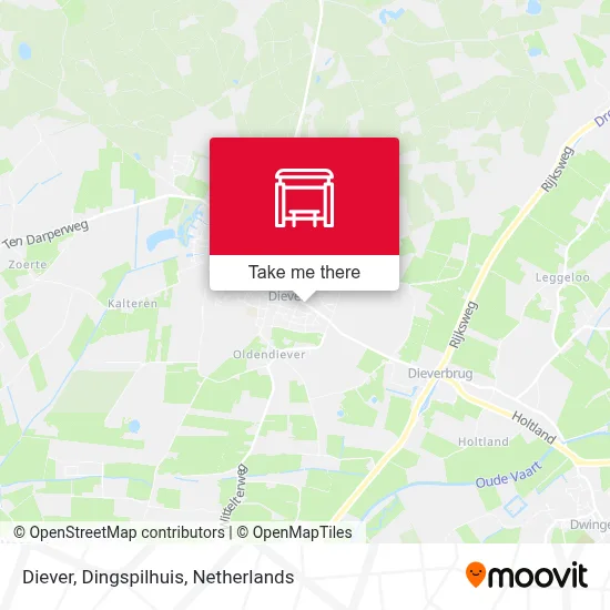 Diever, Dingspilhuis map
