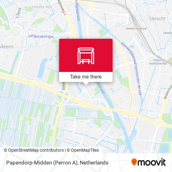 Papendorp-Midden (Perron A) map