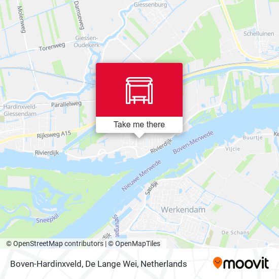 Boven-Hardinxveld, De Lange Wei map