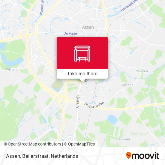 Assen, Beilerstraat map