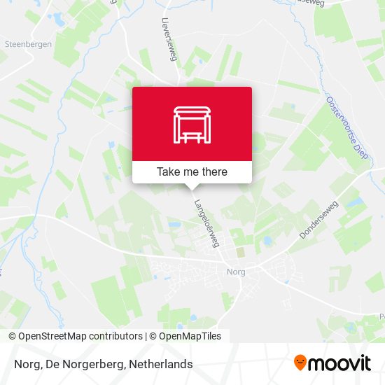 Norg, De Norgerberg map