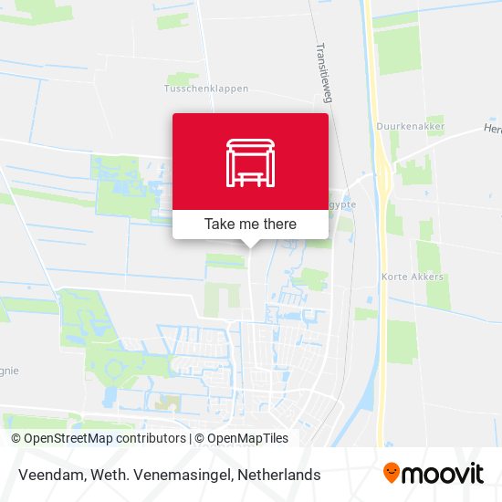 Veendam, Weth. Venemasingel map
