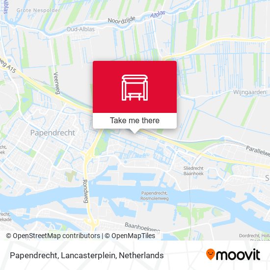 Papendrecht, Lancasterplein map