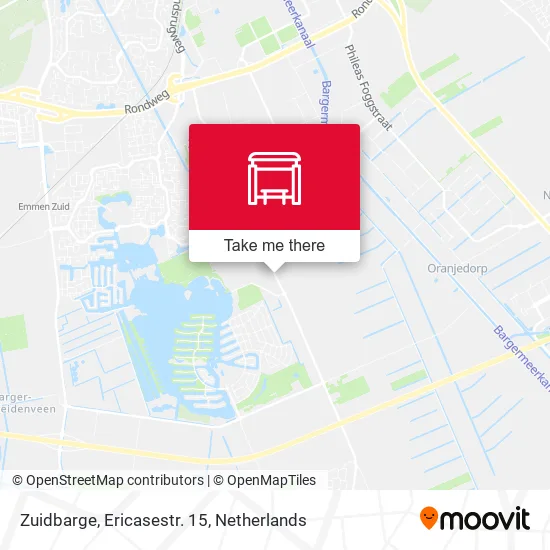 Zuidbarge, Ericasestr. 15 map
