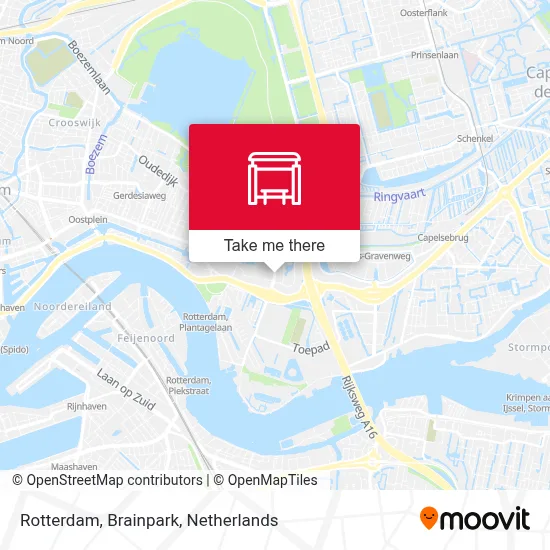 Rotterdam, Brainpark map