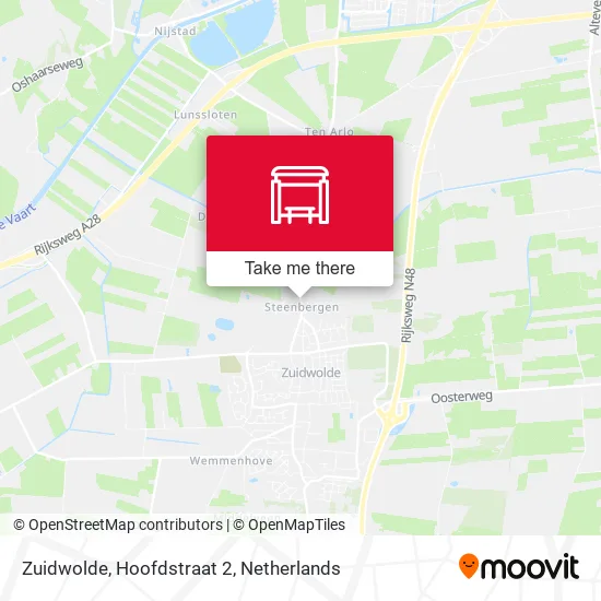 Zuidwolde, Hoofdstraat 2 map