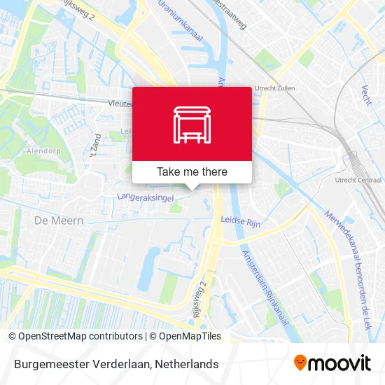 Burgemeester Verderlaan map