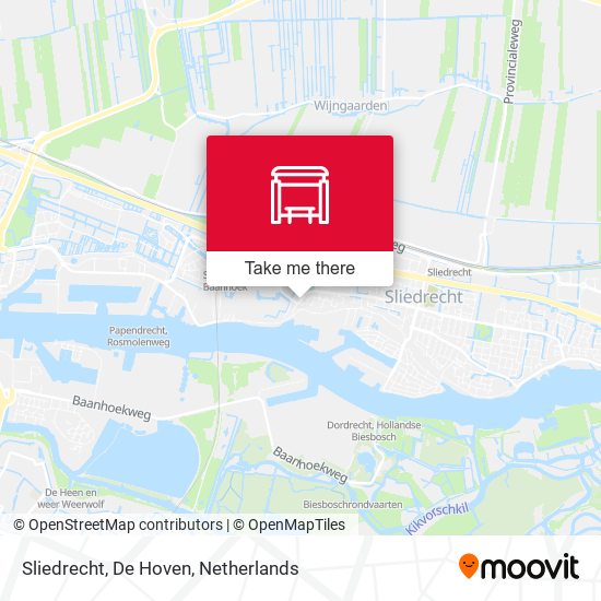Sliedrecht, De Hoven map