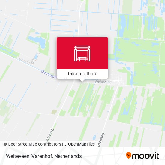 Weiteveen, Varenhof map